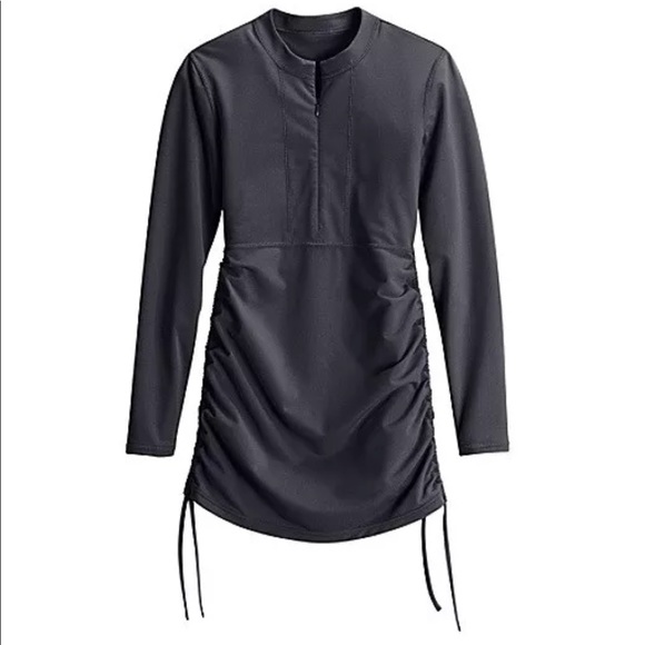 athleta ruched rashguard